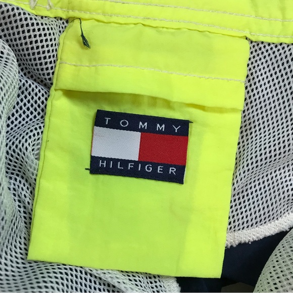 Tommy Hilfiger Authentic Sailing Gear Men’s 1988 Vintage Swim Trunk Shorts Sz L - Picture 4 of 14